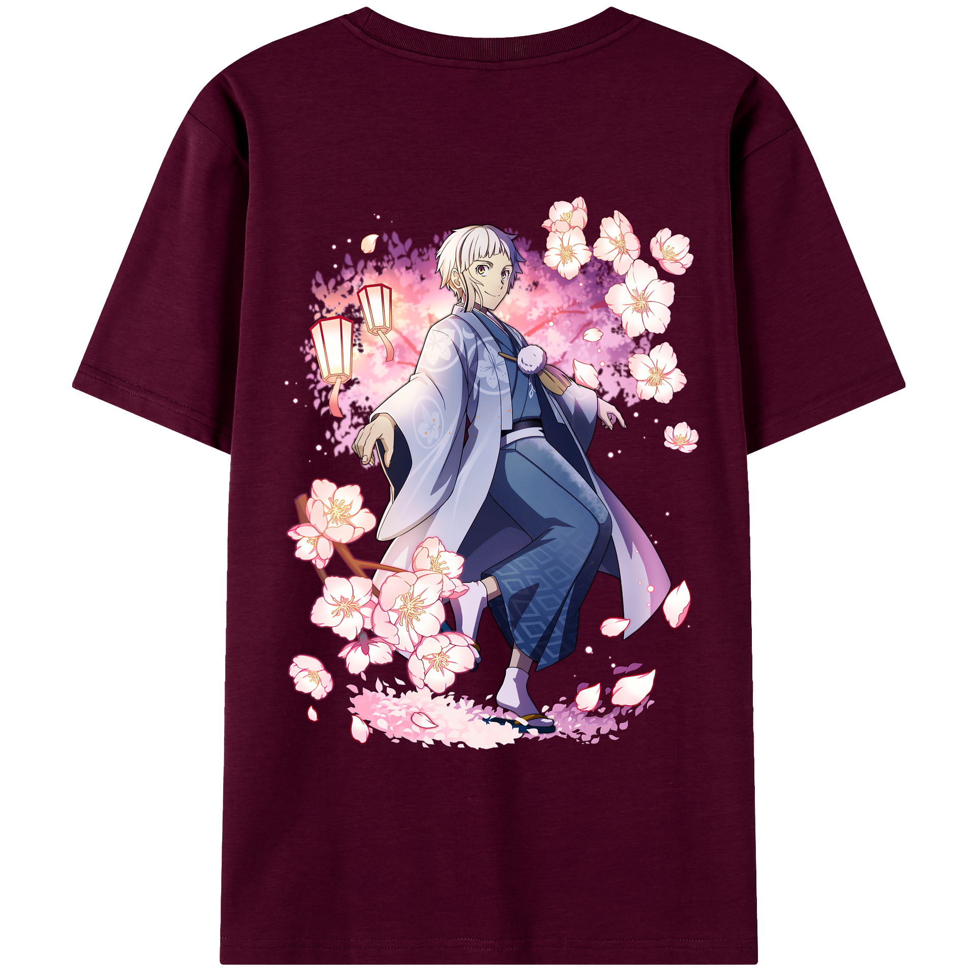 （画像用） 文豪ストレイドッグス Bungo Stray Dogs レディース半袖Tシャツ(バックプリント)